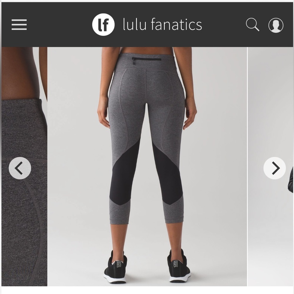 Lululemon Pace Rival Crop